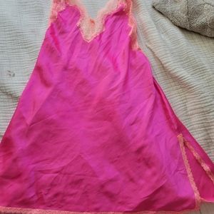 VS satin slip dress